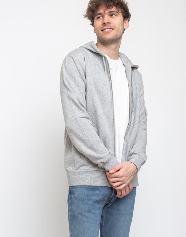 By Garment Makers The Organic Hoodie Light Grey S