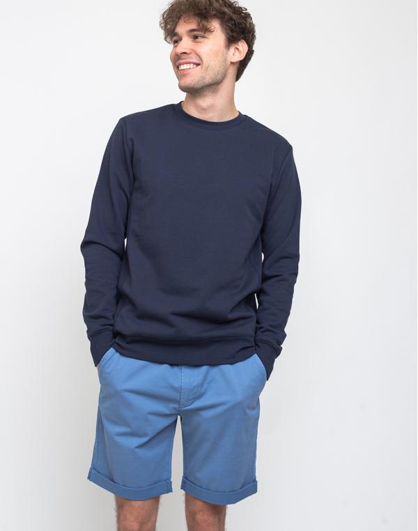 By Garment Makers The Organic Sweatshirt Navy Blazer L