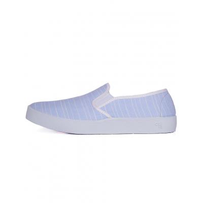 Oli13 Slip On Slip on Stripes Light Blue/White canvas 43