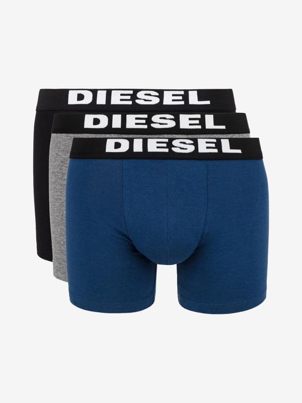 Boxerky Diesel Umbx-Sebastianthreepac Boxer Long 3Pack Barevná