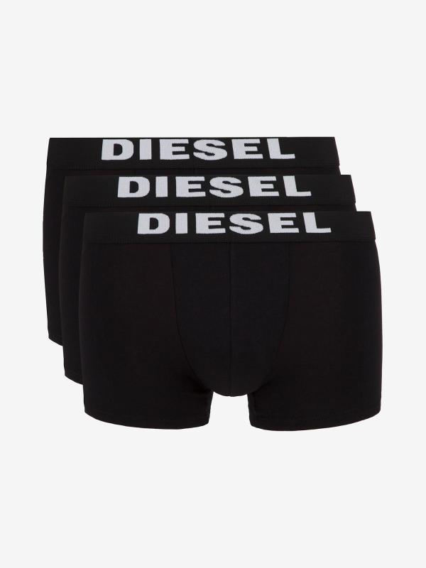 Boxerky Diesel Umbx-Roccothreepack Boxer 3Pack Černá