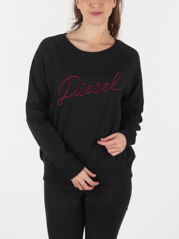 Mikina Diesel F-Sven-Short Felpa Černá