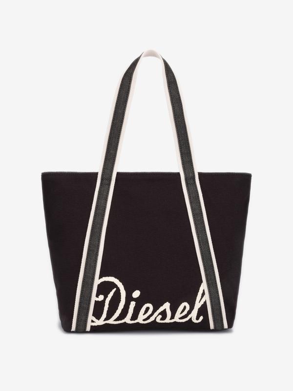 Taška Diesel Canvas Jp Canvas Bag Jp S - Shopping Bag Černá