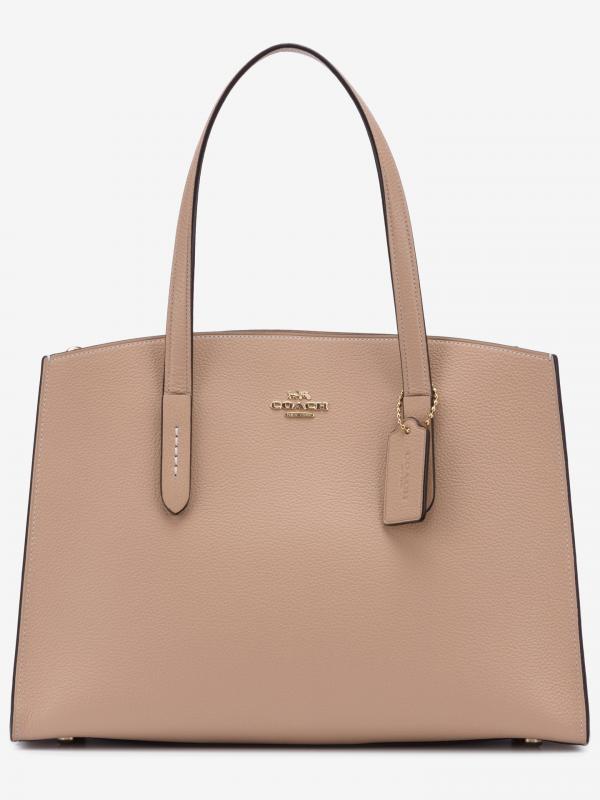 Charlie Carryall Kabelka Coach Hnědá
