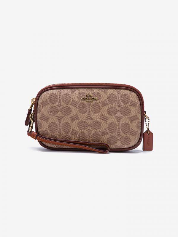 Cross body bag Coach Hnědá