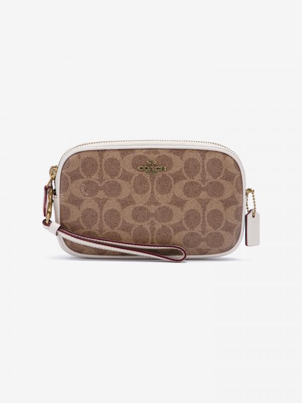 Cross body bag Coach Hnědá