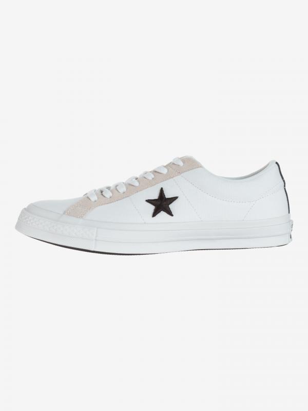 One Star Tenisky Converse Bílá