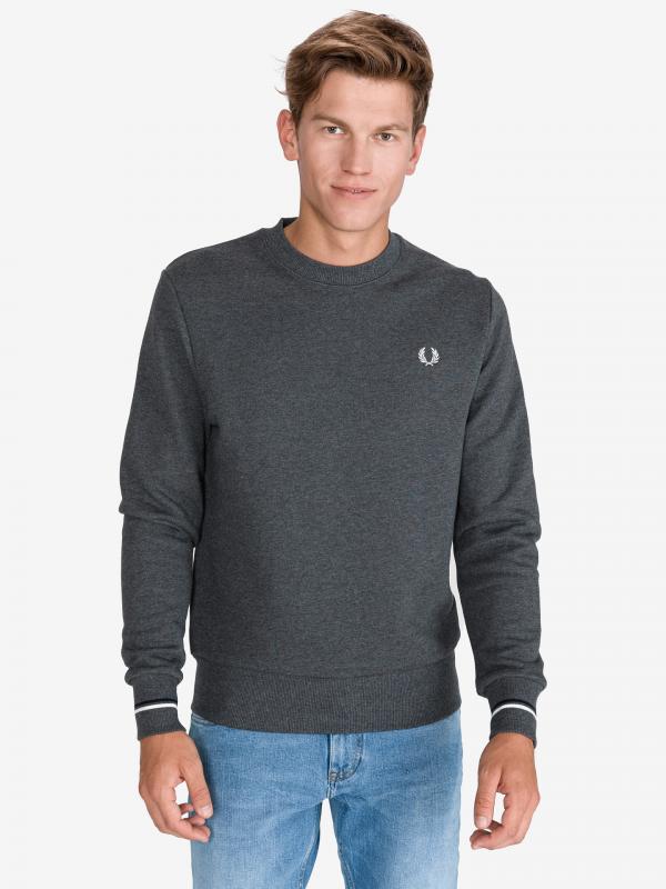 Mikina Fred Perry Šedá