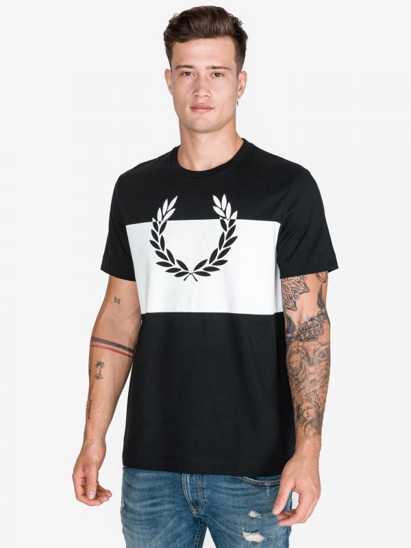 Laurel Wreath Triko Fred Perry Černá