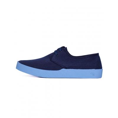 Sneakers - tenisky Oli13 Derby Derby Navy Blue/Sky canvas