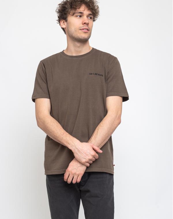 Han Kjøbenhavn Casual Tee Brown Logo S