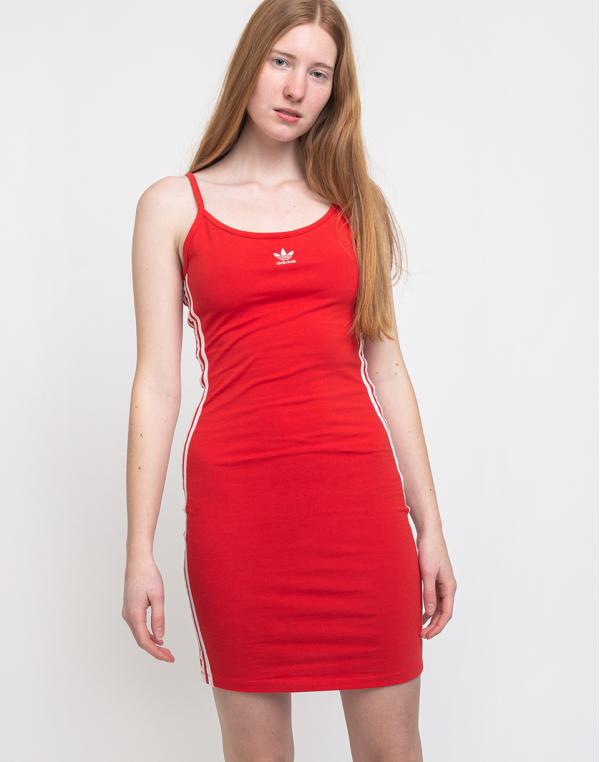 adidas Originals Tank Dress Lush Red/White 36