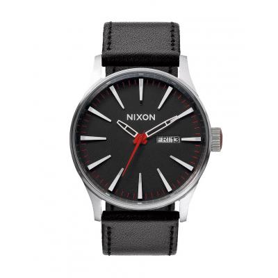 Nixon Sentry Leather Black