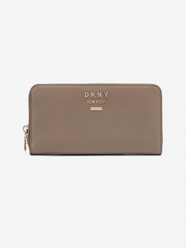 Whitney Peněženka DKNY Hnědá
