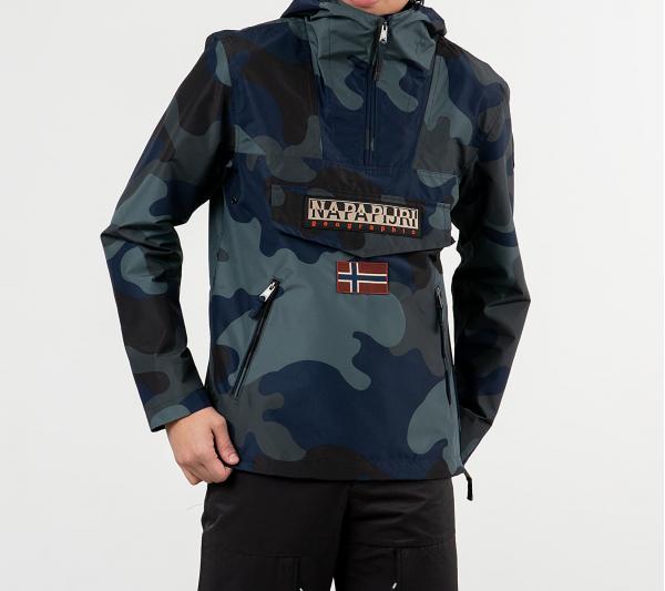 NAPAPIJRI Rainforest S Print Jacket Black Camo