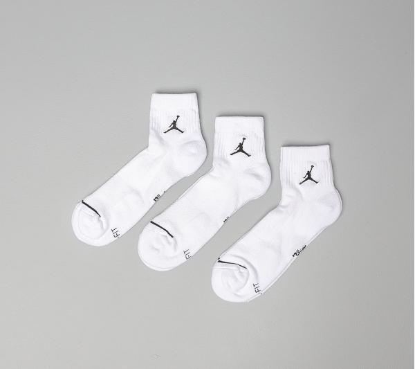 Jordan Everyday Max 3 Pair Ankle Sock White/ White/ White/ Black
