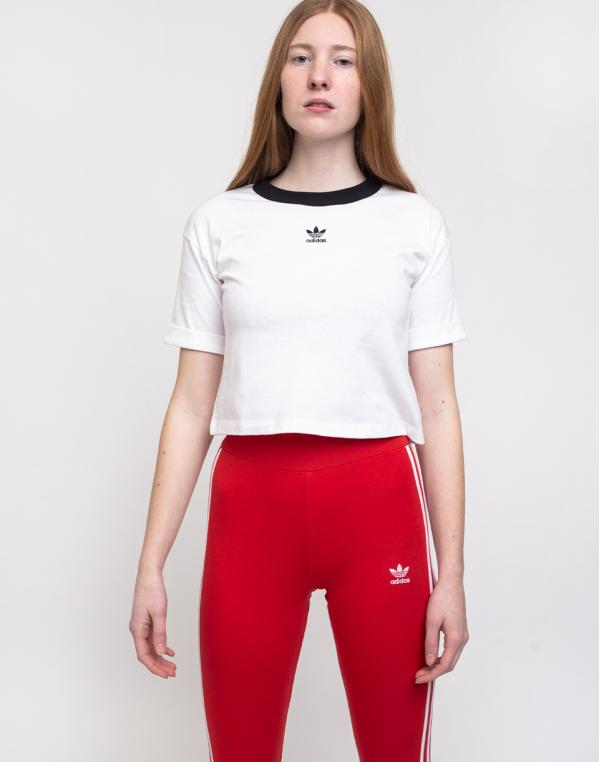 adidas Originals Crop Top White/Black 34