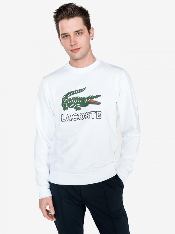 Mikina Lacoste Bílá