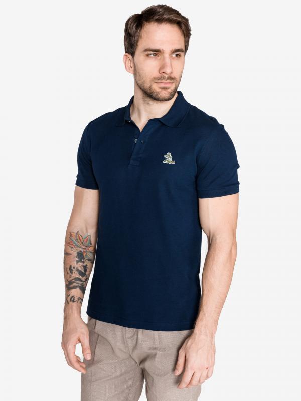 Polo triko Lacoste Modrá