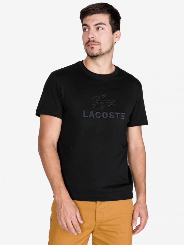 Triko Lacoste Černá
