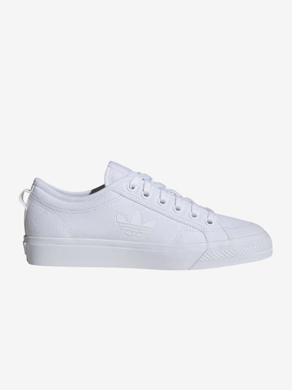 Boty adidas Originals Nizza Trefoil W Bílá