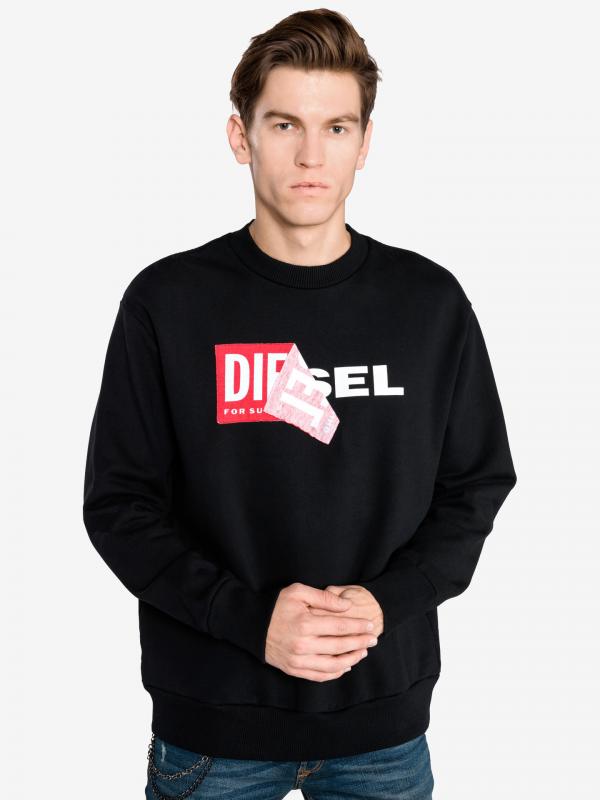 S-Samy Mikina Diesel Černá