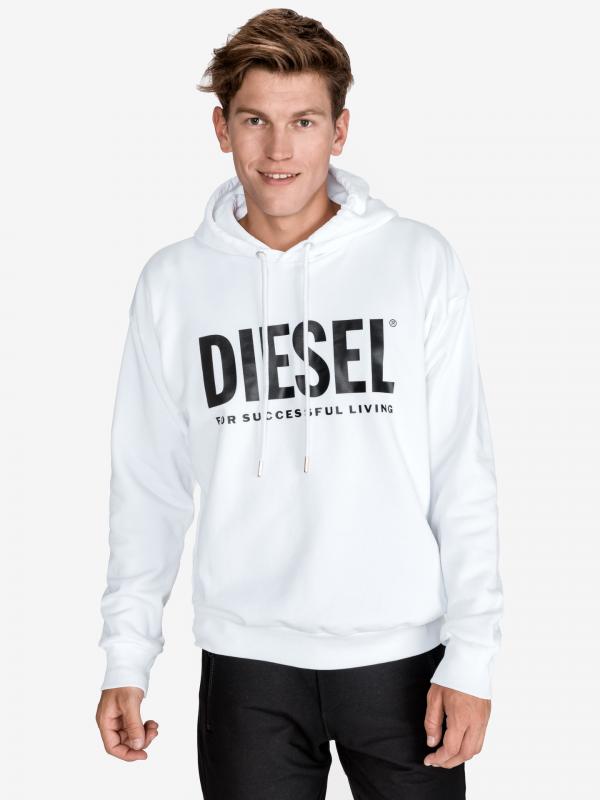 S-Division Mikina Diesel Bílá