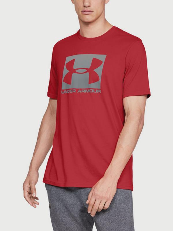 Tričko Under Armour Boxed Sportstyle Ss Červená