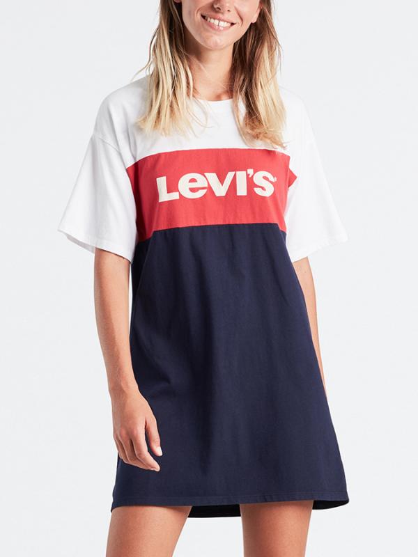 Šaty LEVI'S Sportswear Dress Barevná