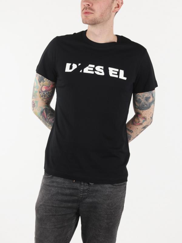 Tričko Diesel T-Diego-Brok Maglietta Černá
