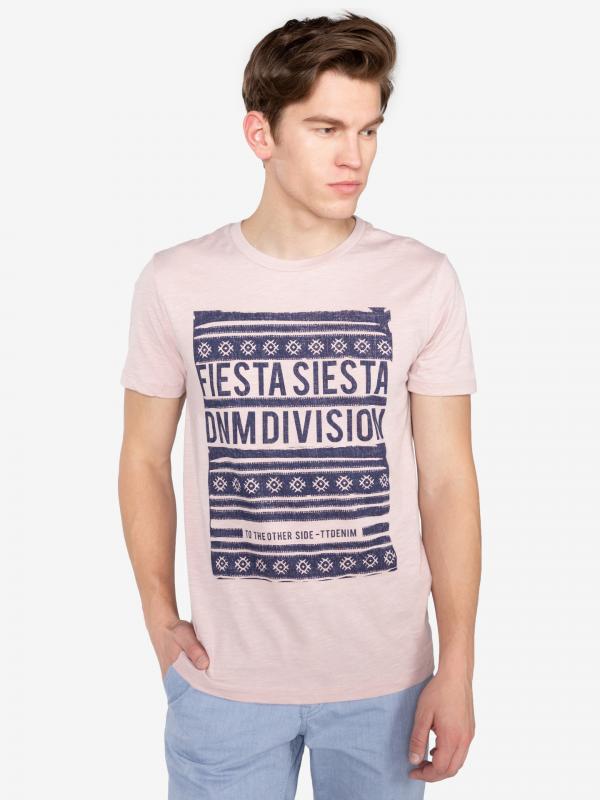 Triko Tom Tailor Denim Růžová