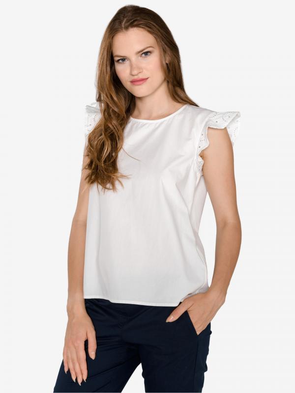 Top Tom Tailor Denim Bílá