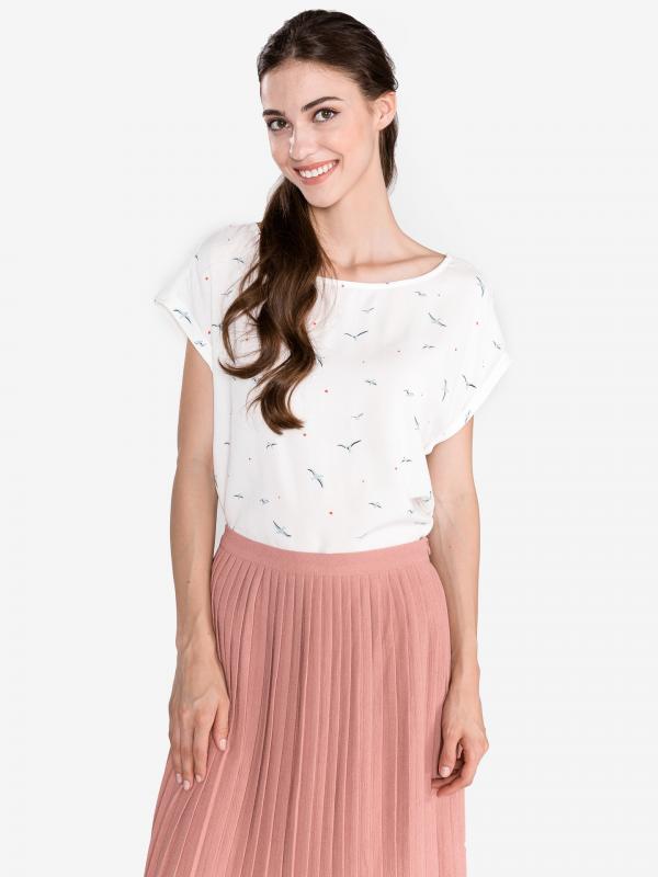 Top Tom Tailor Denim Bílá
