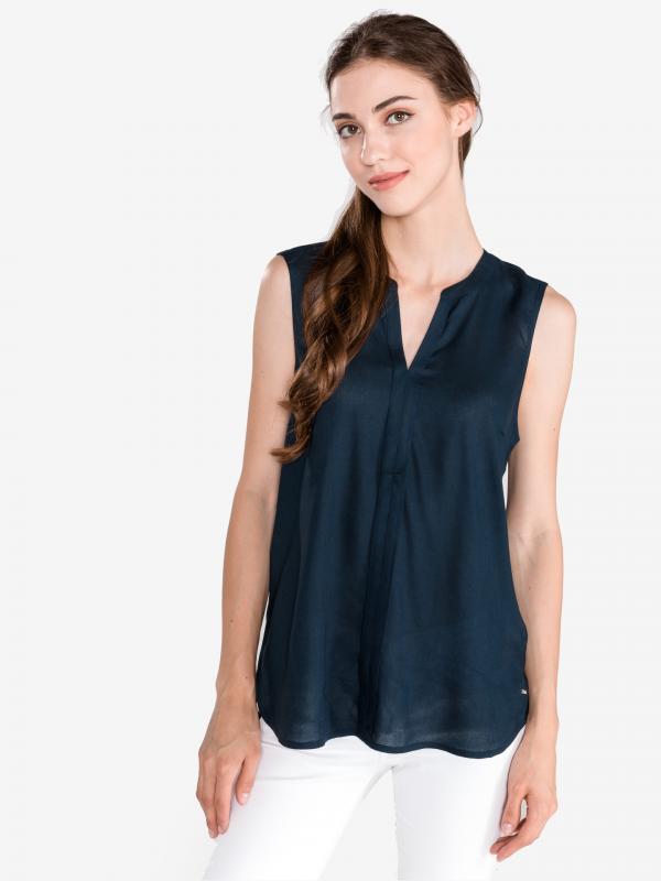 Top Tom Tailor Denim Modrá