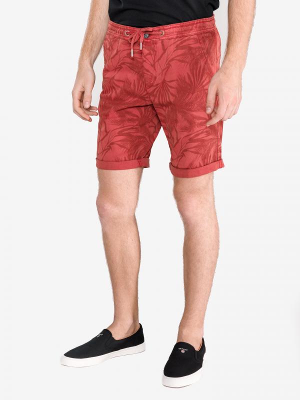 Kraťasy Tom Tailor Denim Červená