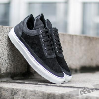 Filling Pieces Low Top Woven Gradient Black