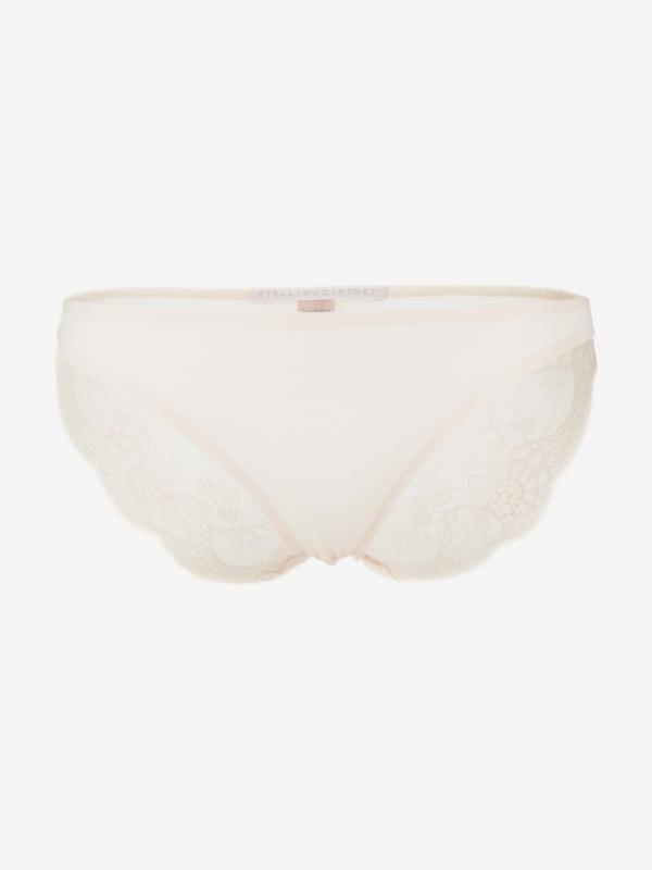 Stella Kalhotky Stella McCartney Béžová