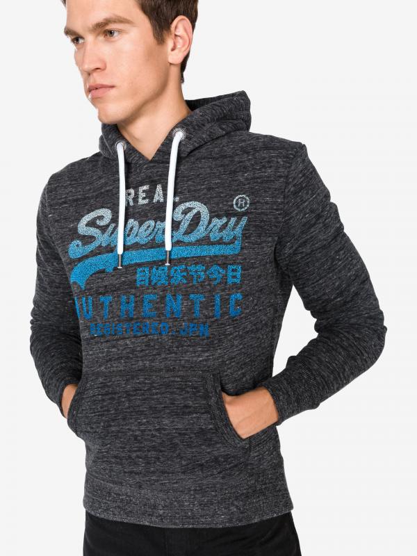 Mikina SuperDry Šedá