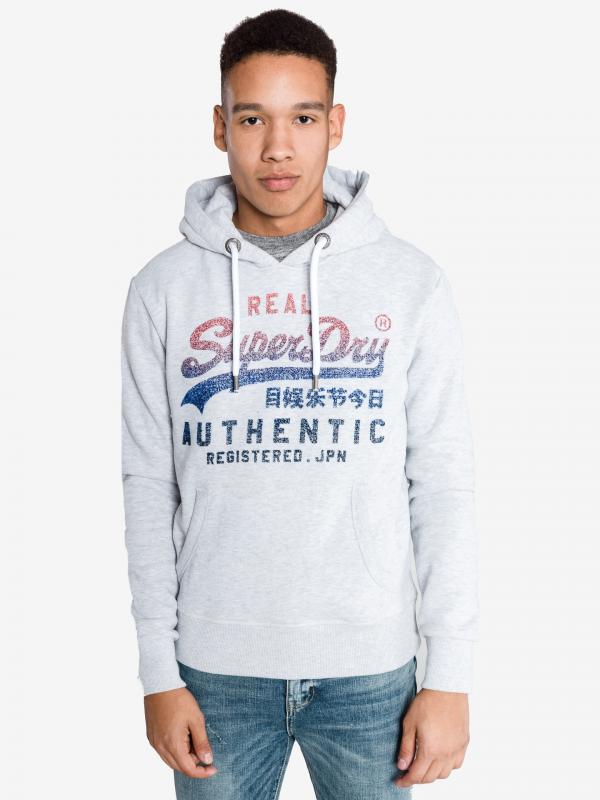 Mikina SuperDry Šedá