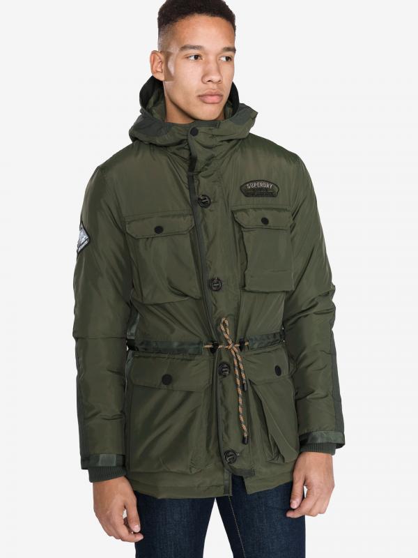 Parka SuperDry Zelená