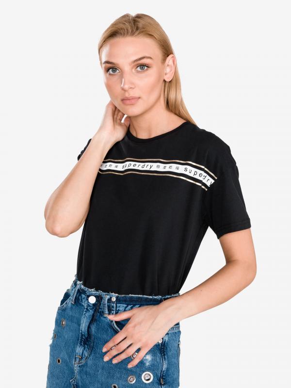 Triko SuperDry Černá