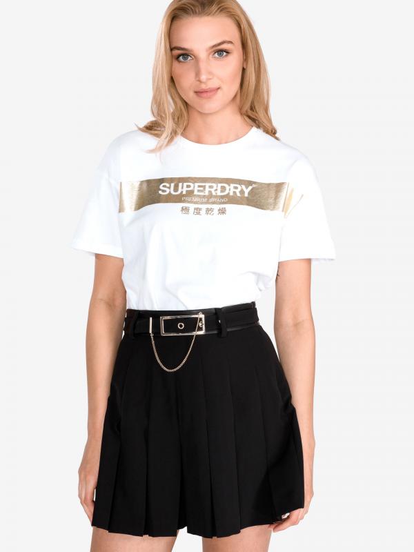 Triko SuperDry Bílá