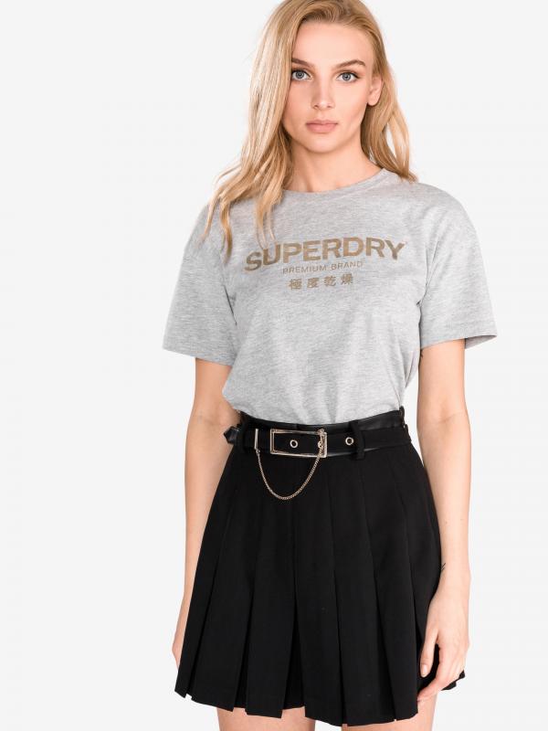 Triko SuperDry Šedá