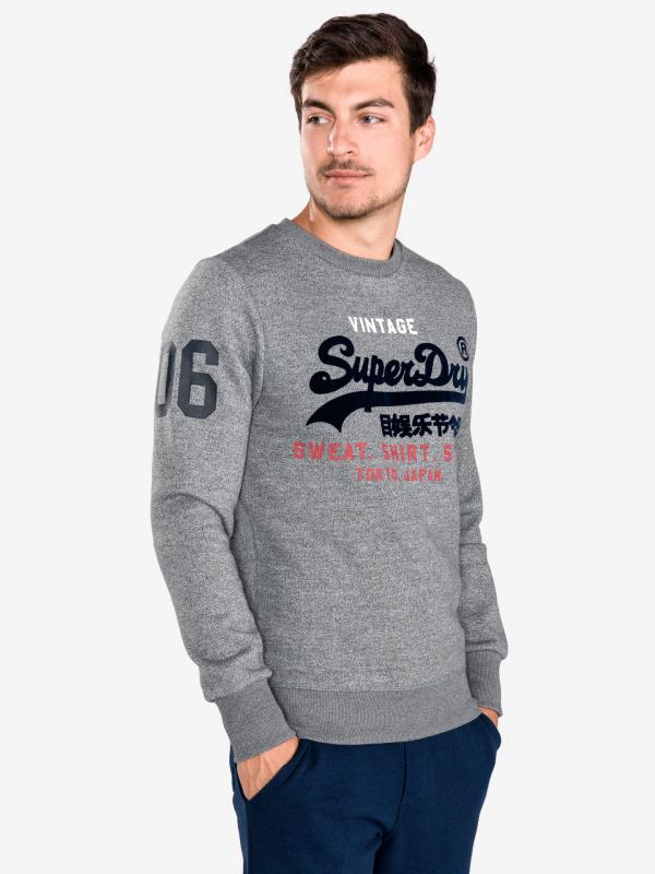 Mikina SuperDry Šedá