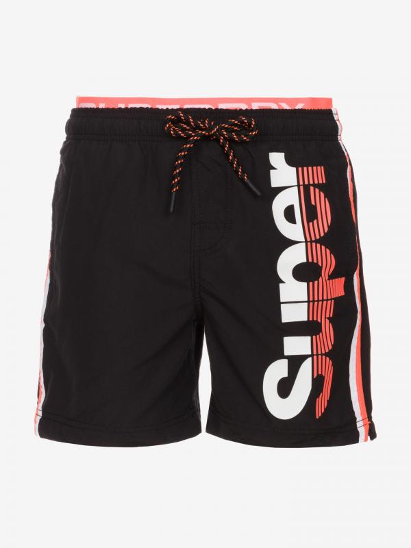 Plavky SuperDry Černá