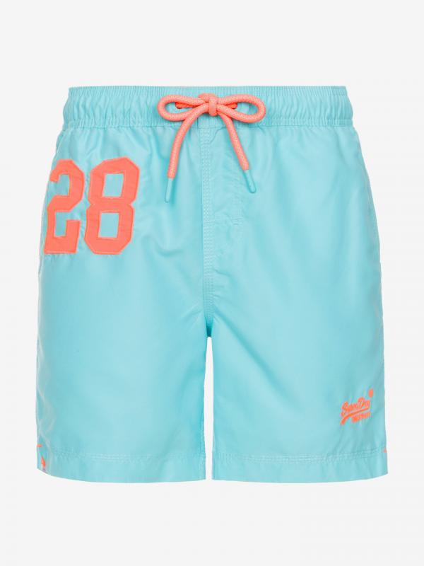 Plavky SuperDry Zelená