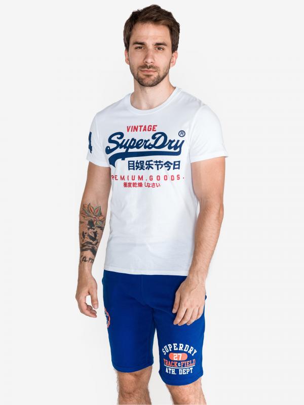 Triko SuperDry Bílá