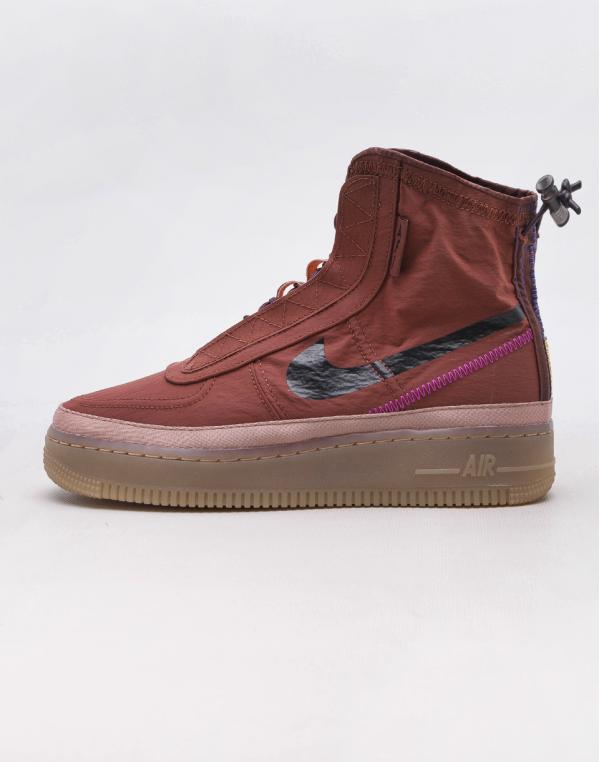 Nike Air Force 1 Shell Dark Pony/ Burgundy Ash/ Desert Dust 37,5