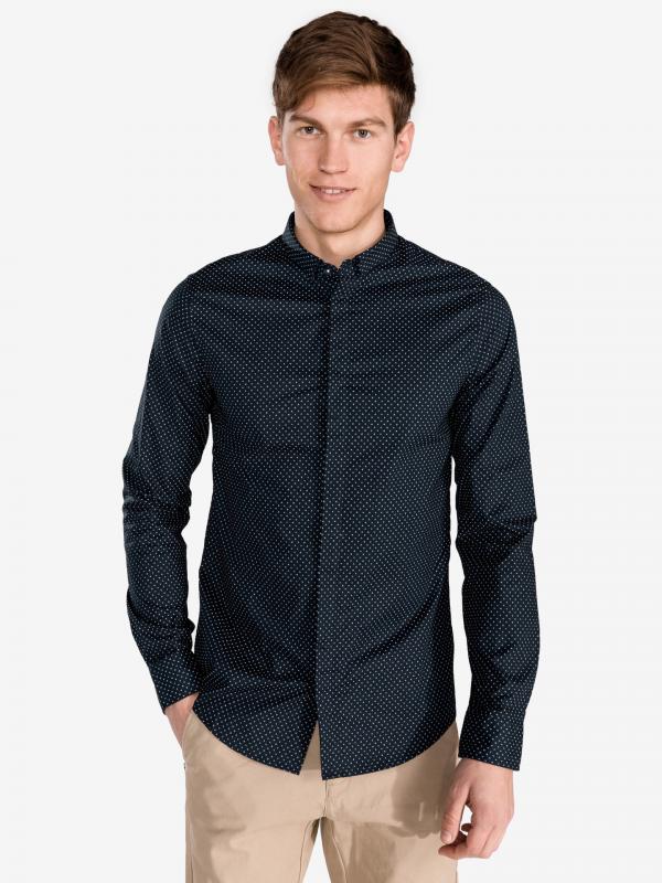 Košile Armani Exchange Modrá