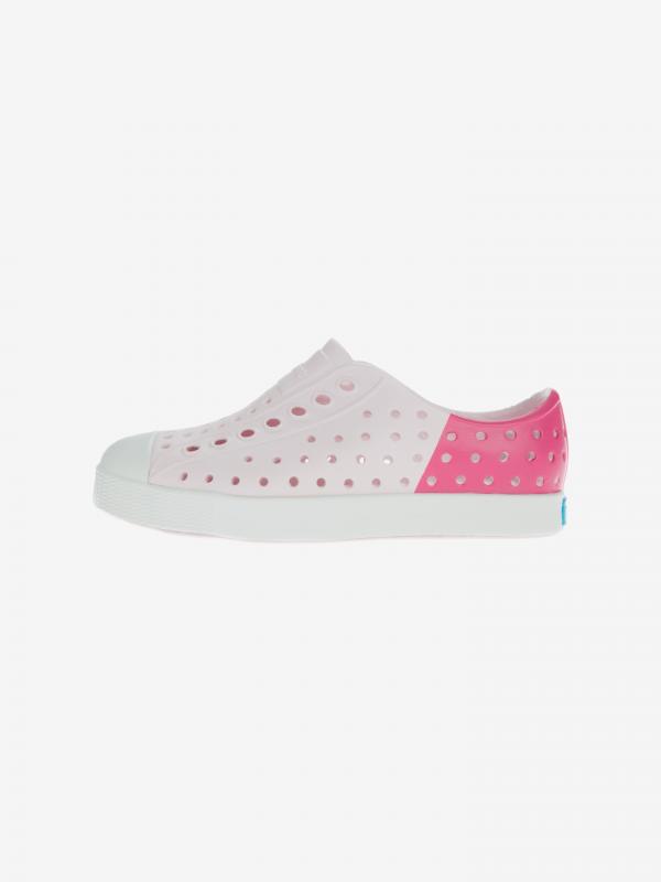 Jefferson Block Slip On dětské Native Shoes Růžová